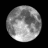 Waning Gibbous, Moon age: 16 days, 10 hours, 39 minutes, 99%