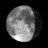 Waning Gibbous, Moon age: 21 days, 3 hours, 45 minutes, 62%