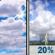 Friday: Partly Sunny then Slight Chance Showers And Thunderstorms