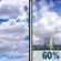 Saturday: Partly Sunny then Chance Showers And Thunderstorms