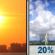 Today: Mostly Sunny then Isolated Showers And Thunderstorms