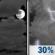 Thursday Night: Mostly Cloudy then Chance Showers And Thunderstorms