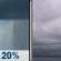 Today: Slight Chance Rain Showers then Cloudy